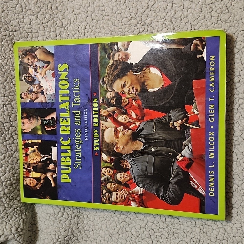 Public Relations: Strategies and Tactics, Study Edition Paperback Book